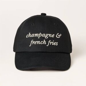 Kate Spade x Target Champagne & French Fries Baseball Hat